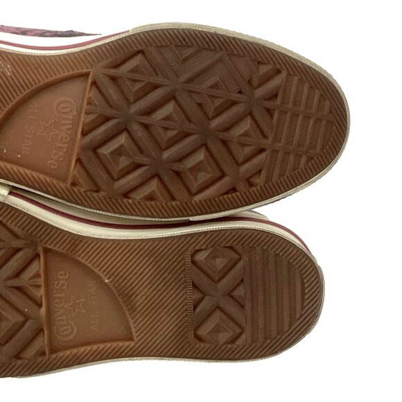 Converse One Star Burgundy Reptile-Women's 7-Purple/Black-Low Skate Shoe 161547C - Picture 9 of 10